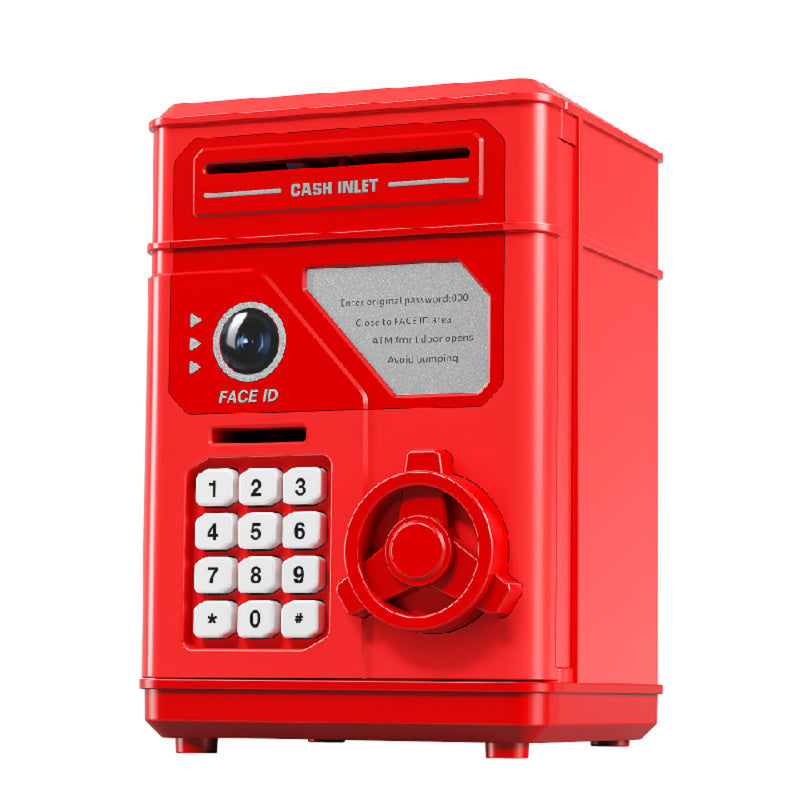 Open Ended Piggy Bank With Face Sensor