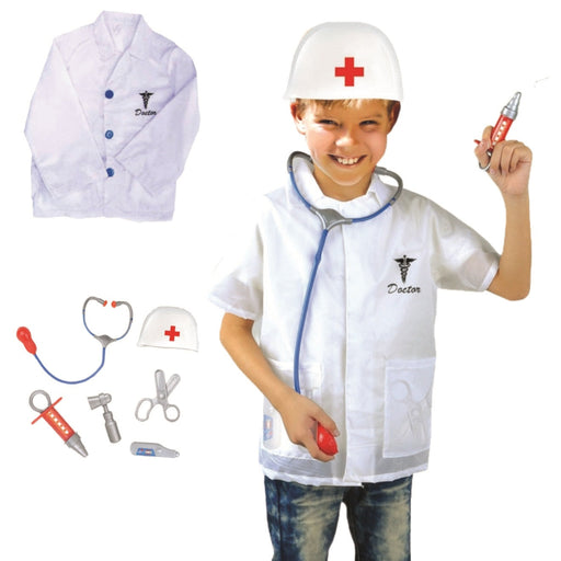 Open Ended Premium Costume Role Play Set - Doctor-Pretend Play-Open Ended-Toycra