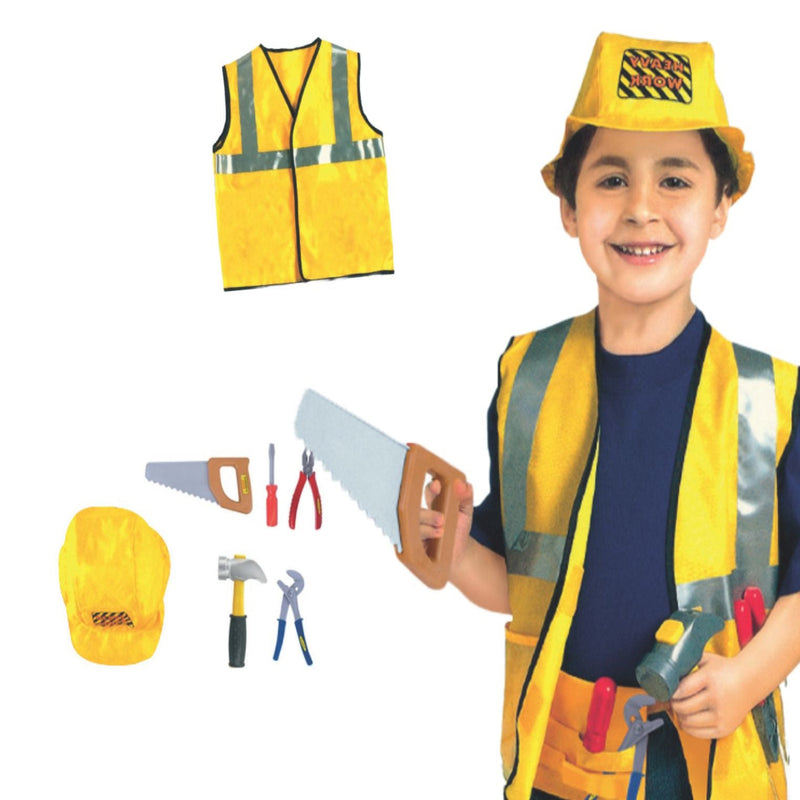 Open Ended Premium Costume Role PlaySet - Construction