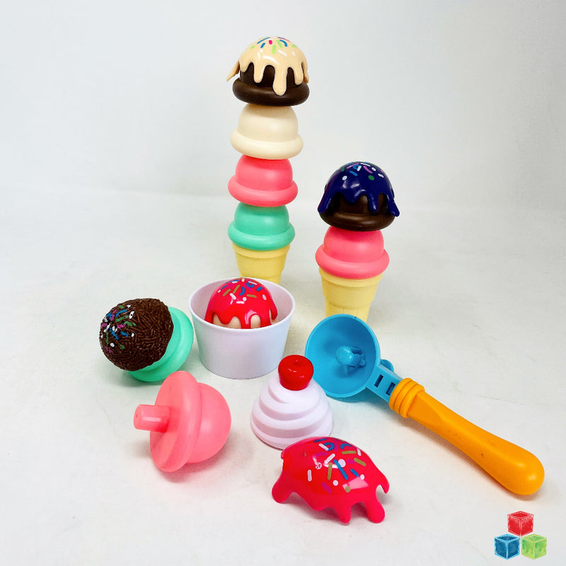 Open Ended Scoop And Serve Icecream Shop Set (20 Pieces)
