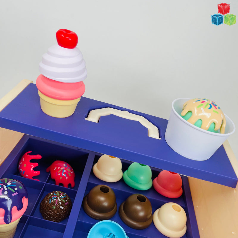 Open Ended Scoop And Serve Icecream Shop Set (20 Pieces)