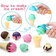 Open Ended Scoop And Serve Icecream Shop Set (20 Pieces)