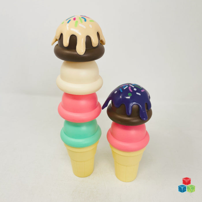 Open Ended Scoop And Serve Icecream Shop Set (20 Pieces)-Pretend Play-Open Ended-Toycra