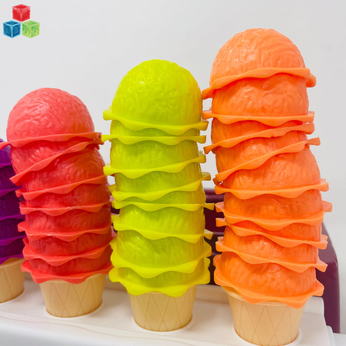 Open Ended Scoop and Learn Ice Cream Set