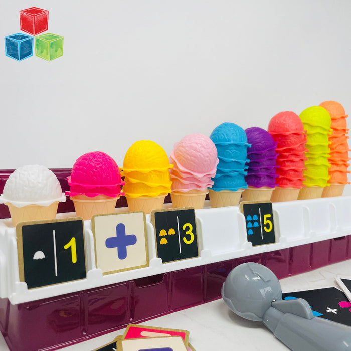 Open Ended Scoop and Learn Ice Cream Set