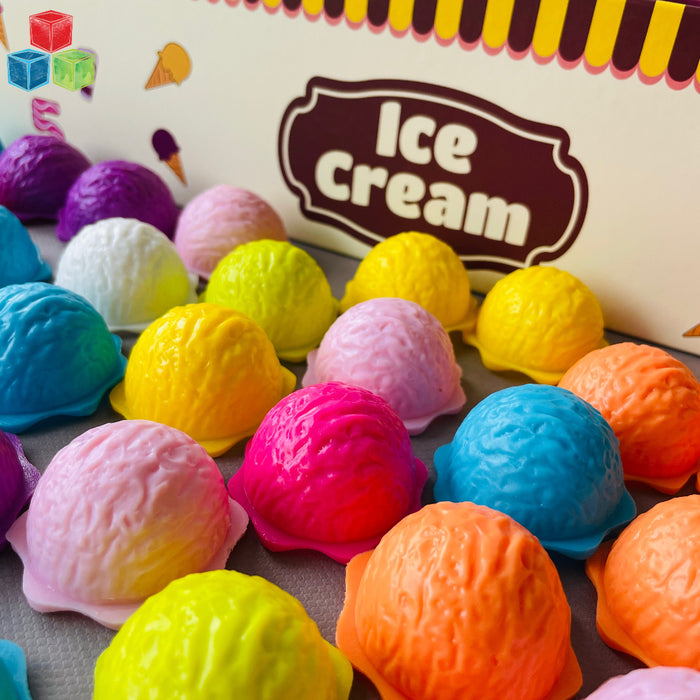 Open Ended Scoop and Learn Ice Cream Set-Pretend Play-Open Ended-Toycra