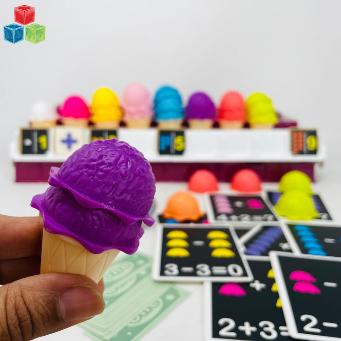 Open Ended Scoop and Learn Ice Cream Set