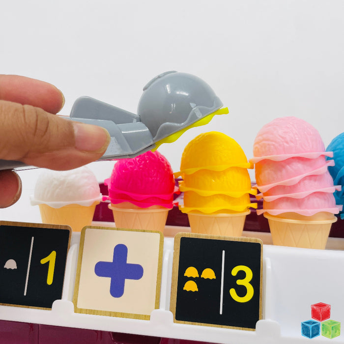 Open Ended Scoop and Learn Ice Cream Set