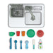 Open Ended Smart Wash Kitchen Sink (Automatic Running Water + Colour Changing Utensils)-Pretend Play-Open Ended-Toycra