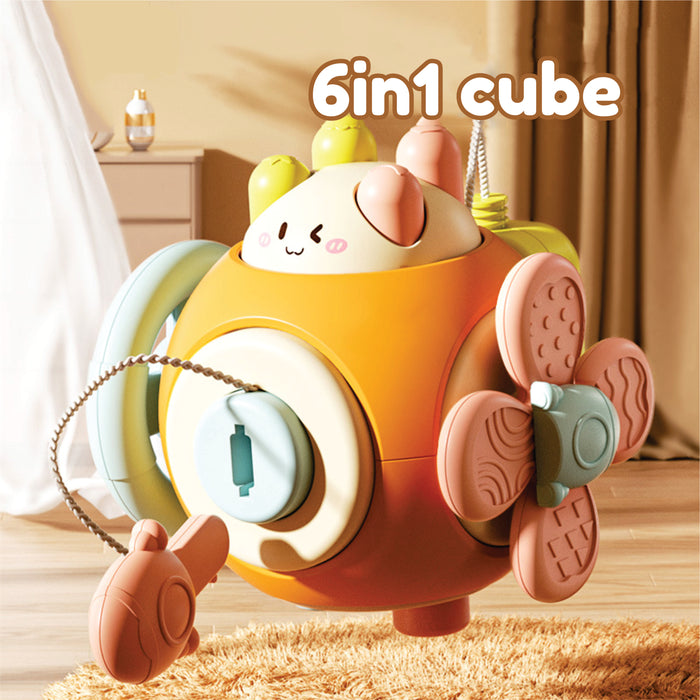 Open Ended Tinker Ball 6 in 1 Montessori Activity Ball-Learning & Education-Open Ended-Toycra