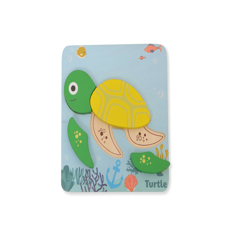 Open Ended Toddler's First 6 In 1 Puzzle - Animals (6 puzzles, 27 pcs)