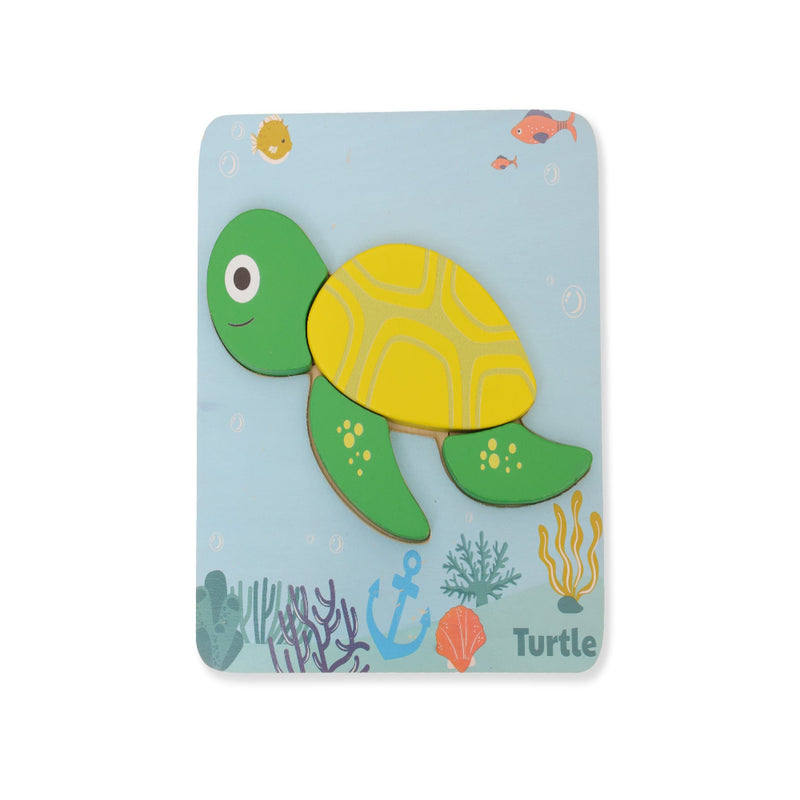 Open Ended Toddler's First 6 In 1 Puzzle - Animals (6 puzzles, 27 pcs)