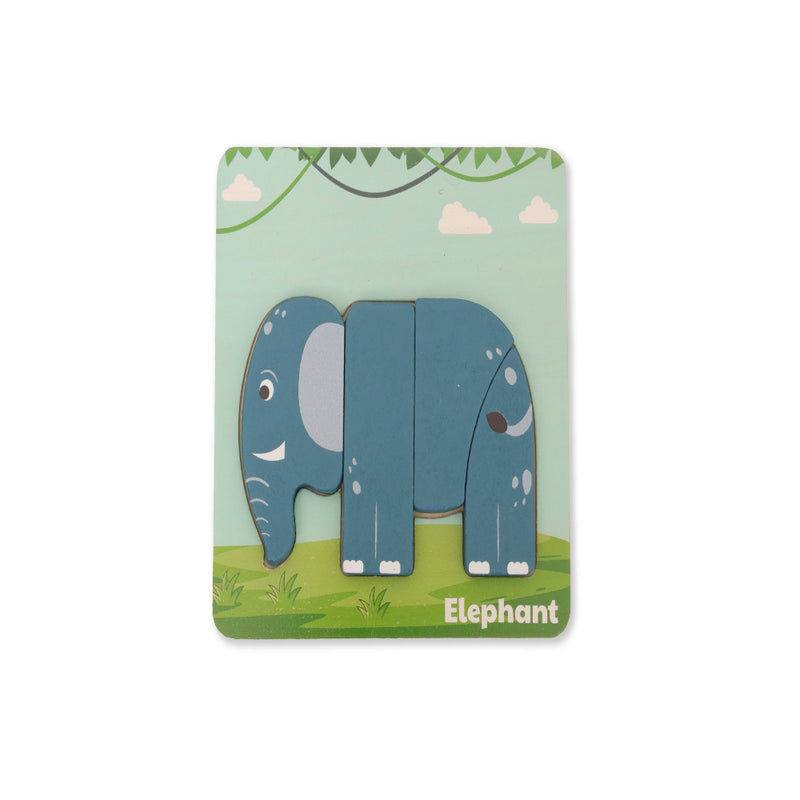 Open Ended Toddler's First 6 In 1 Puzzle - Animals (6 puzzles, 27 pcs)
