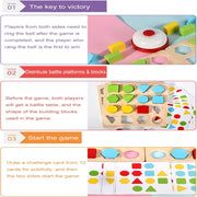 Open Ended Two-Player Geometric Battle Game