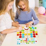 Open Ended Two-Player Geometric Battle Game