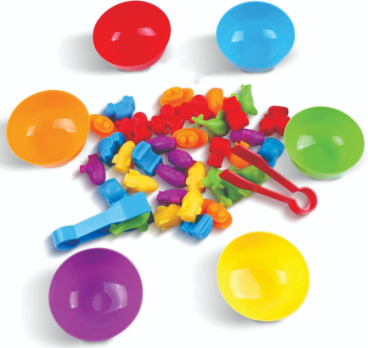 Open Ended Vehicle Lab Montessori Sorting Toy (44 Pcs)-Learning & Education-Open Ended-Toycra