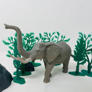 Open Ended Wild Animals Playset - 30 Pcs