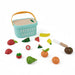 Open Ended Wooden Cutting Fruits Basket Set-Pretend Play-Open Ended-Toycra