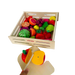 Open Ended Wooden Cutting Set - Fruits & Veggies-Pretend Play-Open Ended-Toycra