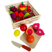 Open Ended Wooden Cutting Set - Fruits & Veggies-Pretend Play-Open Ended-Toycra