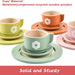 Open Ended Wooden Dinnerware Set - 26 Pcs-Pretend Play-Open Ended-Toycra