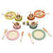 Open Ended Wooden Dinnerware Set - 26 Pcs-Pretend Play-Open Ended-Toycra