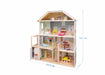 Open Ended Wooden Doll House - Grand Mansion-Pretend Play-Open Ended-Toycra