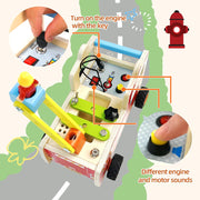 Open Ended Wooden Fire Truck