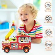 Open Ended Wooden Fire Truck