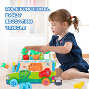 Open Ended Wooden Multi Functional Raddish cart