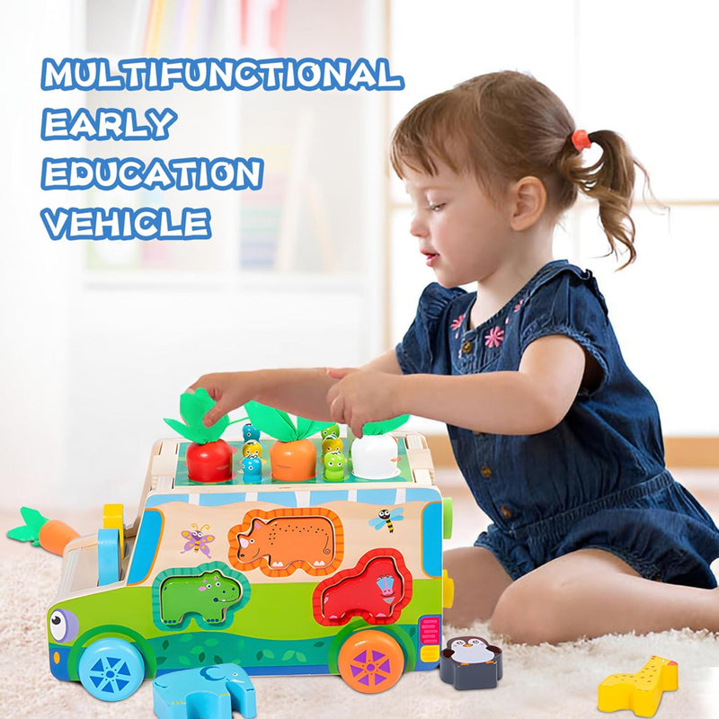 Open Ended Wooden Multi Functional Raddish cart