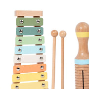 Open Ended Wooden Percussion Musical Instruments Set
