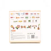 Open Ended Wooden Toolkit Suitcase