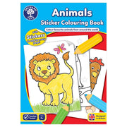 Orchard Sticker Colouring Book