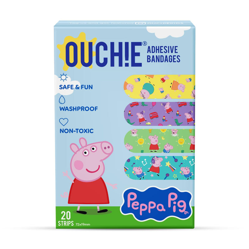 Ouchie Adhesive Bandages- 20 Strips Each