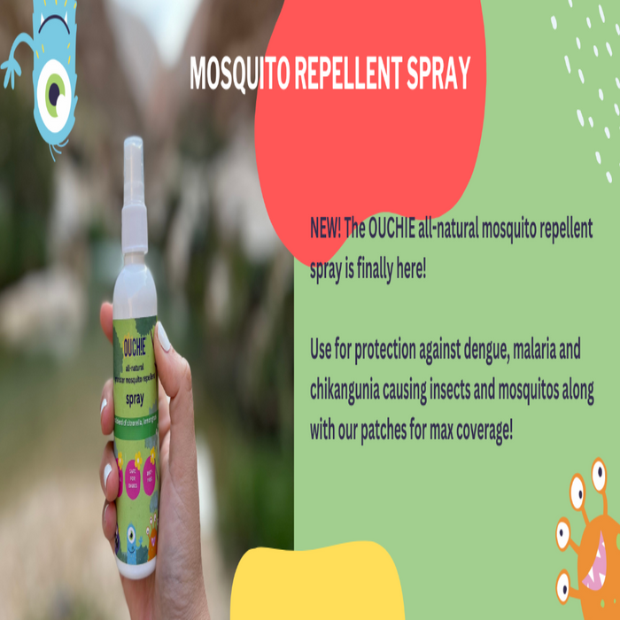 Ouchie All Natural Mosquito Repellent Spray - 100Ml-Mosquito Spray-OUCHIE-Toycra