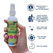 Ouchie All Natural Mosquito Repellent Spray - 100Ml