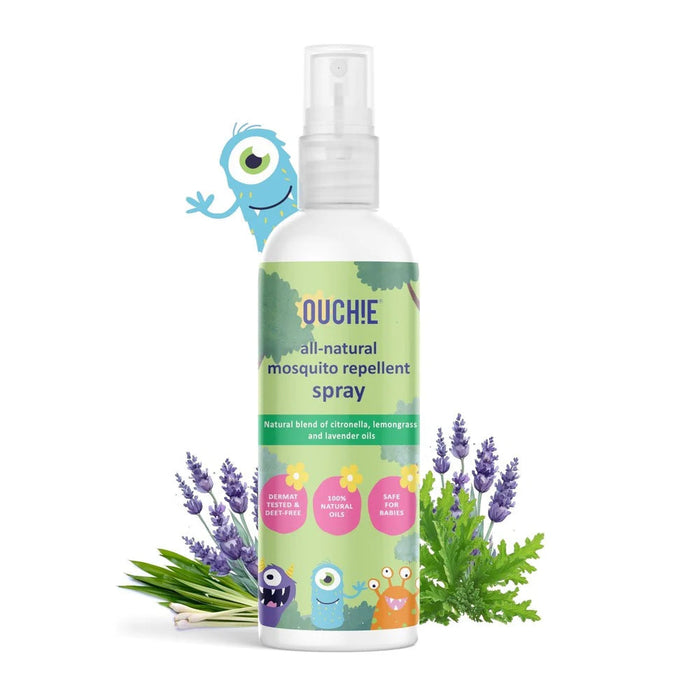 Ouchie All Natural Mosquito Repellent Spray - 100Ml-Mosquito Spray-OUCHIE-Toycra