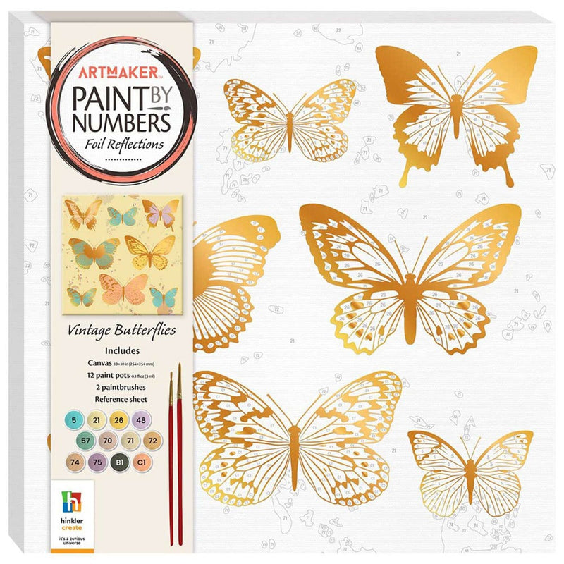 Paint By Numbers Foil Reflections