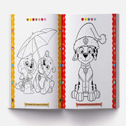 Paw Patrol Colour By Number Super Pack Set Of 4 Colouring Books
