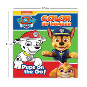 Paw Patrol Colour By Number Super Pack Set Of 4 Colouring Books