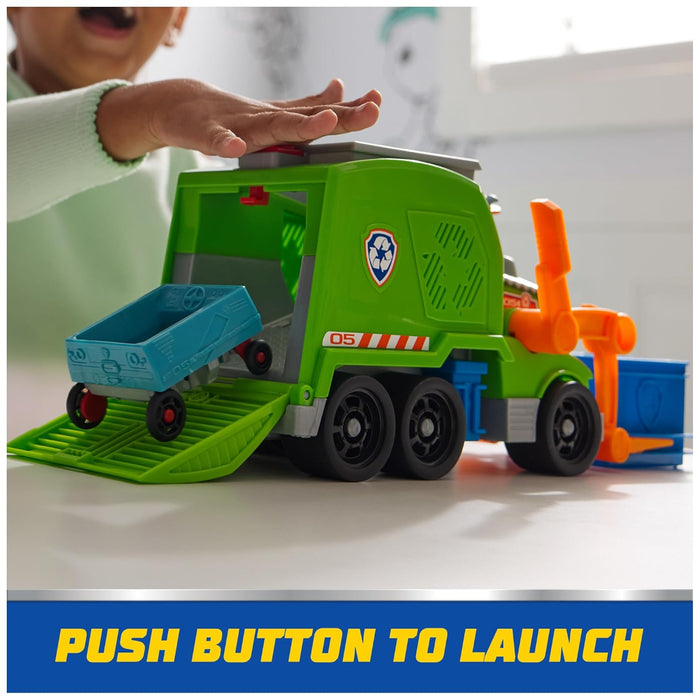 Paw Patrol - Crush 'N’ Roll Recycling Truck-Action & Toy Figures-Spin Master-Toycra