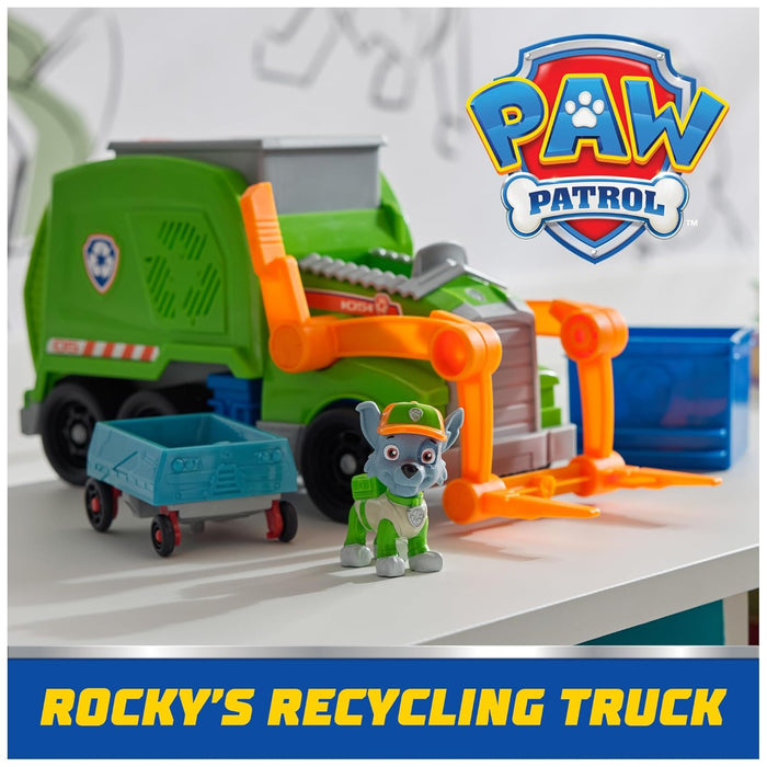 Paw Patrol - Crush 'N’ Roll Recycling Truck-Action & Toy Figures-Spin Master-Toycra