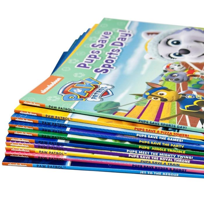 Paw Patrol Favourite Stories ( Set Of 10 Books)-Story Books-RBC-Toycra