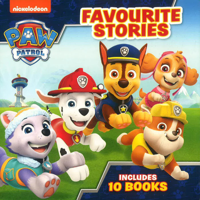 Paw Patrol Favourite Stories ( Set Of 10 Books)-Story Books-RBC-Toycra