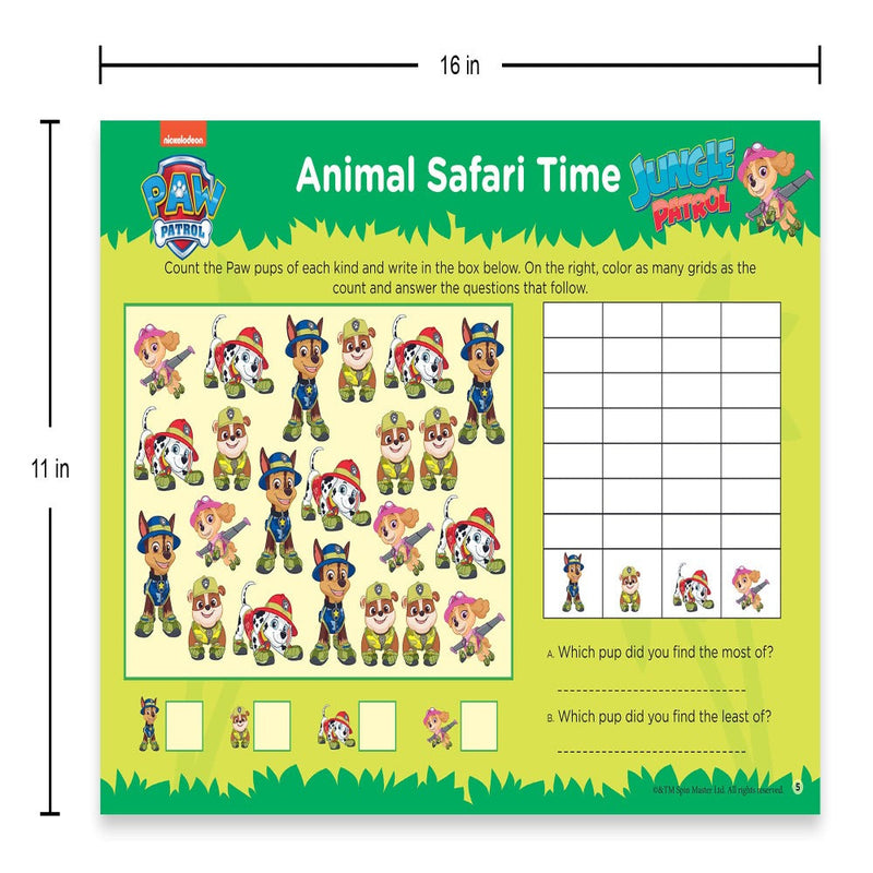 Paw Patrol : Jungle Patrol! Fun Learning Set