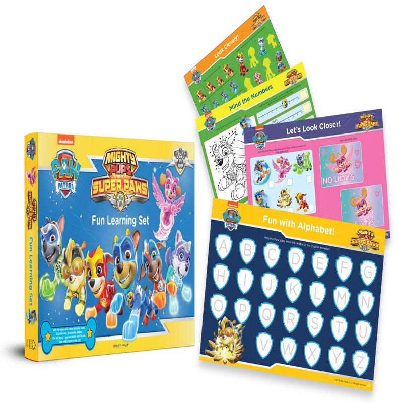 Paw Patrol Mighty Pups Superpaws Fun Learning Set