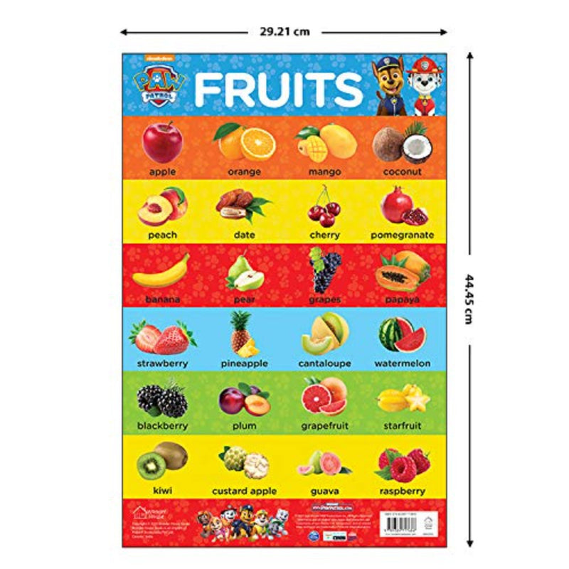 Paw Patrol - My First Early Learning Charts : Learn With Paw Pups -10 Charts