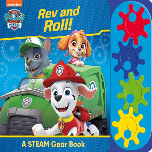 Paw Patrol Rev And Roll! - A Steam Gear Sound Book-Sound Book-RBC-Toycra