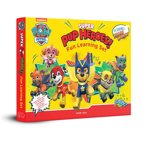 Paw Patrol : Super Pup Heroes! Fun Learning Set-Activity Books-WH-Toycra